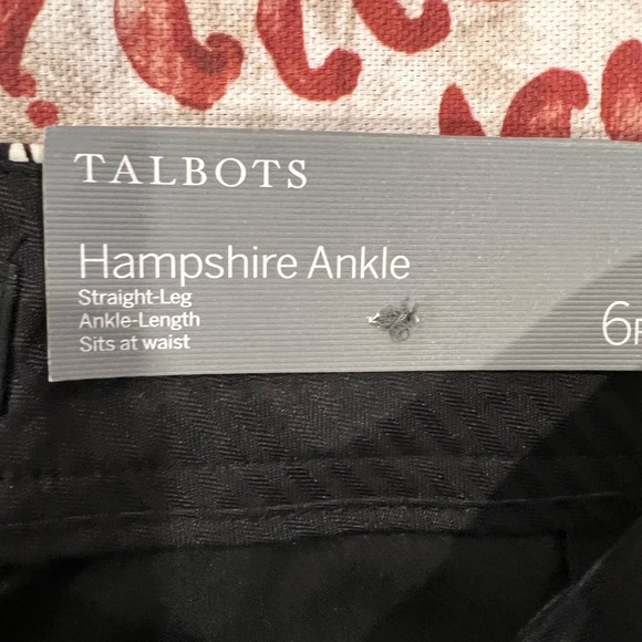Talbots Hampshire Ankle Pants Size 6 Petite NWTd - Picture 9 of 9